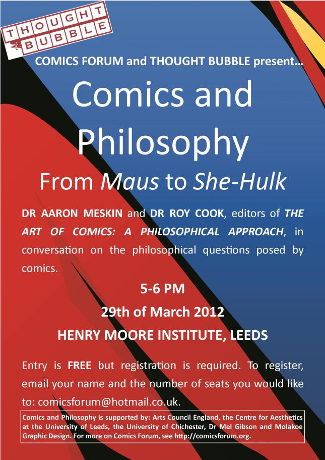 Comics & Philosophy (2012) - Poster [FINAL]