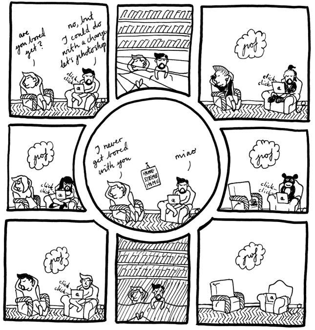 Fig. 5. The last page of Strîmb Life.