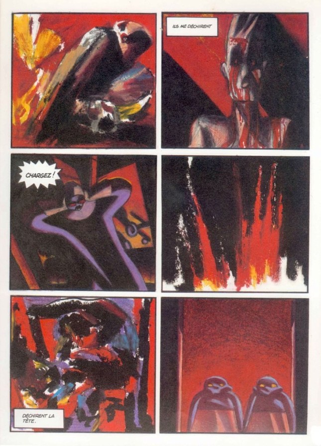 Fig. 3 - ‘Feux’, Lorenzo Mattotti / © CASTERMAN S.A.