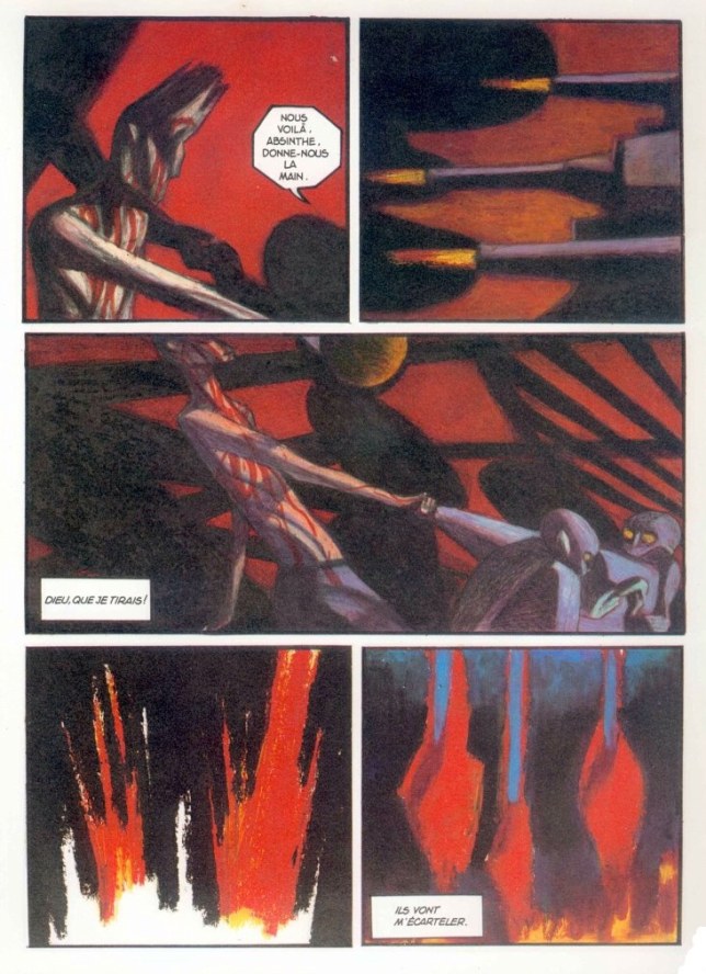 Fig. 4 - ‘Feux’, Lorenzo Mattotti / © CASTERMAN S.A.