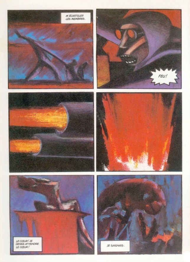 Fig. 5 - ‘Feux’, Lorenzo Mattotti / © CASTERMAN S.A.