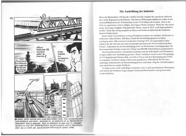 Shōtarō Ishinomori: pp. 40-41 from Japan GmbH. © 1989 Verlag Norman Rentrop.