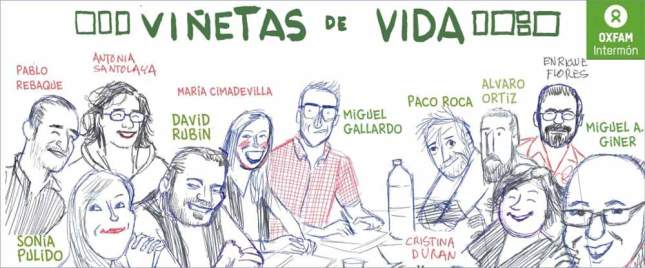 Image 1: The authors of Viñetas de Vida. Used with kind permission of Oxfam.
