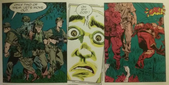The ‘Nam #1 – ‘First Patrol’ (December 1986). © 2015 MARVEL.