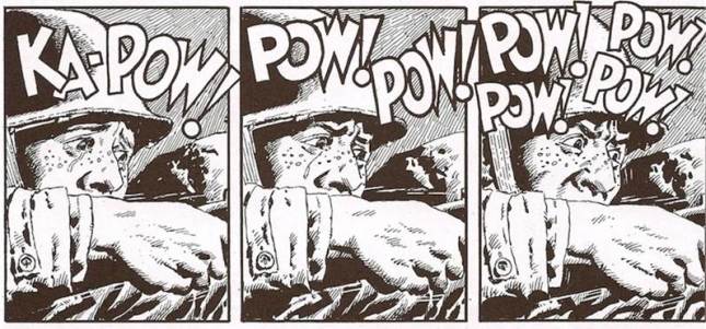 Blazing Combat #2 – ‘Holding Action’ (1966). © 2015 FANTAGRAPHICS.